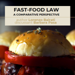 Book Presentation: Fast-Food Law - Lorenzo Bairati (author), Barbara Pasa (discussant)