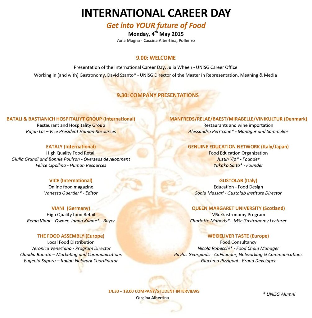 International Career Day Program