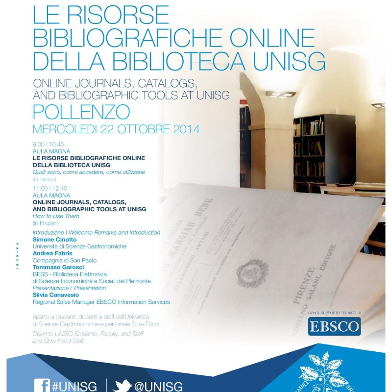 La Biblioteca Online UNISG