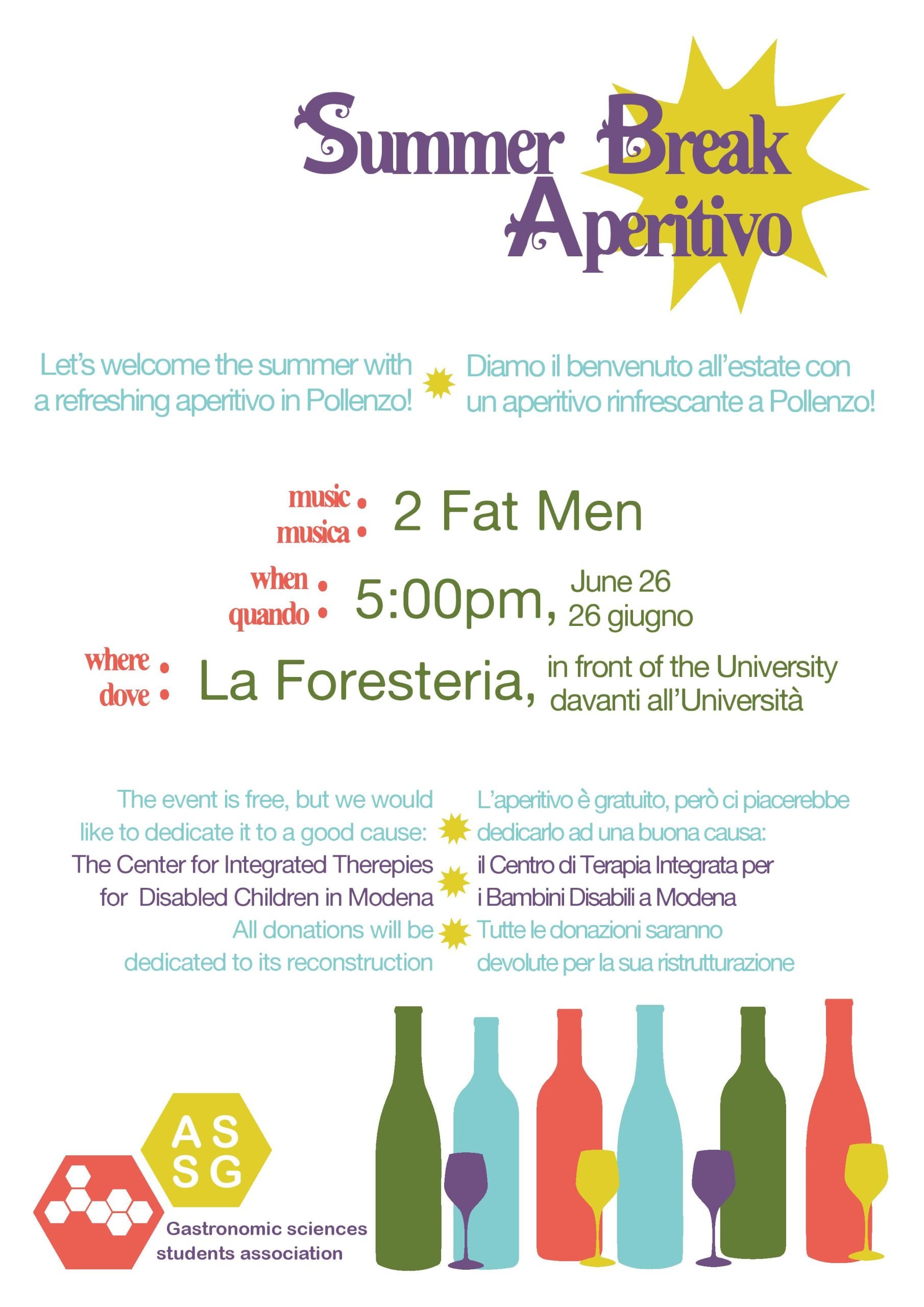 Summer Break Aperitivo